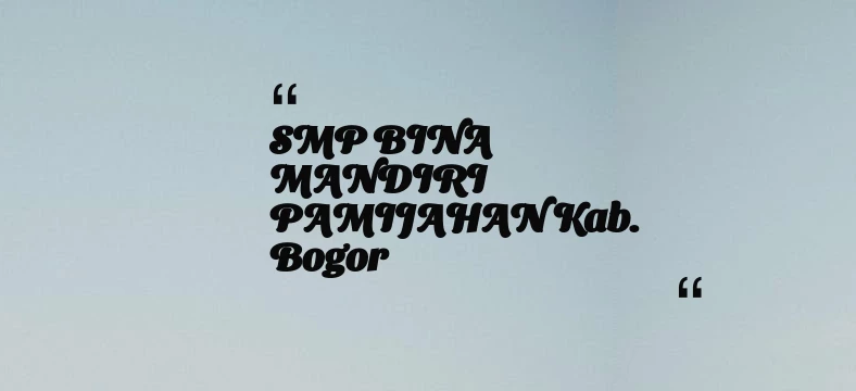 thumbnail for KB TAAM AL MUKARROMAH Kab. Bogor