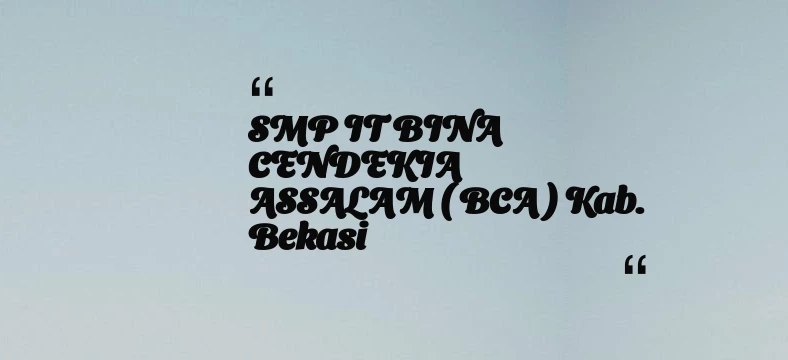thumbnail for KB TAAM AL MUKARROMAH Kab. Bogor
