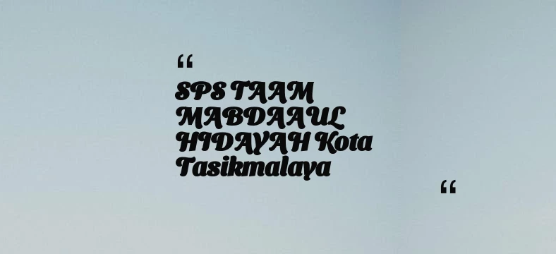 thumbnail for KB TAAM AL MUKARROMAH Kab. Bogor