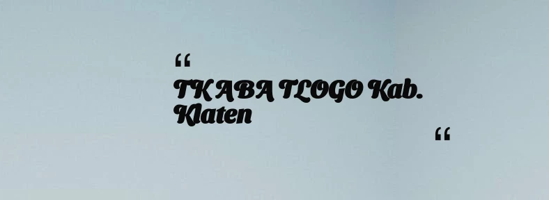 thumbnail for TK ABA TLOGO Kab. Klaten