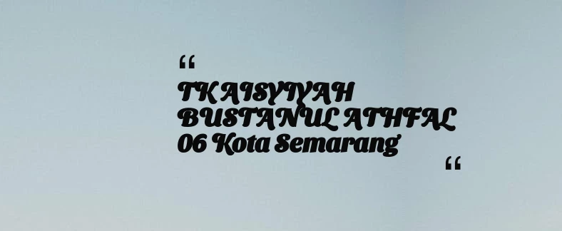 thumbnail for KB TAAM AL MUKARROMAH Kab. Bogor