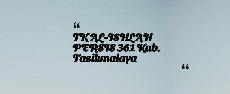 thumbnail for KB TAAM AL MUKARROMAH Kab. Bogor