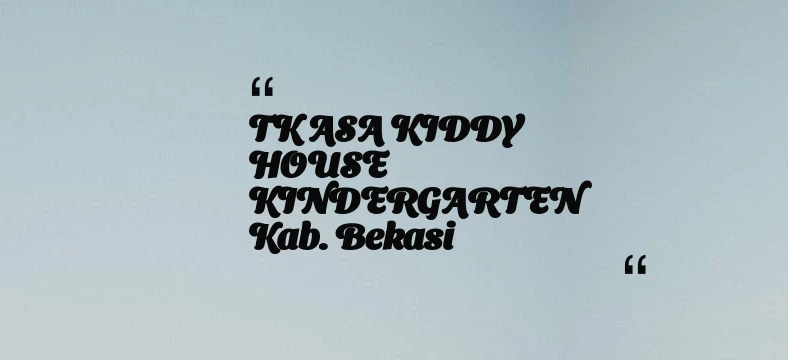 thumbnail for KB TAAM AL MUKARROMAH Kab. Bogor