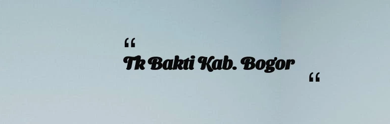 thumbnail for KB TAAM AL MUKARROMAH Kab. Bogor