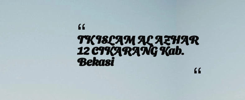 thumbnail for KB TAAM AL MUKARROMAH Kab. Bogor