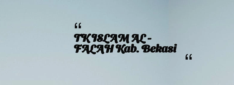 thumbnail for KB TAAM AL MUKARROMAH Kab. Bogor