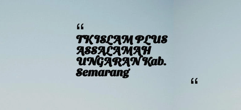 thumbnail for KB TAAM AL MUKARROMAH Kab. Bogor
