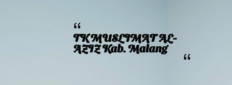 thumbnail for KB TAAM AL MUKARROMAH Kab. Bogor