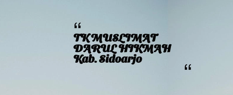 thumbnail for KB TAAM AL MUKARROMAH Kab. Bogor