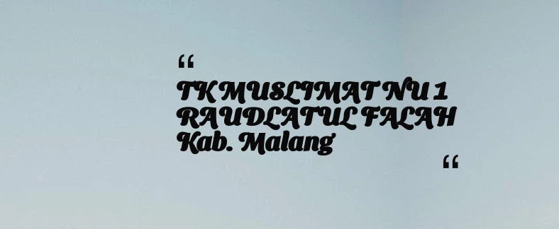 thumbnail for KB TAAM AL MUKARROMAH Kab. Bogor