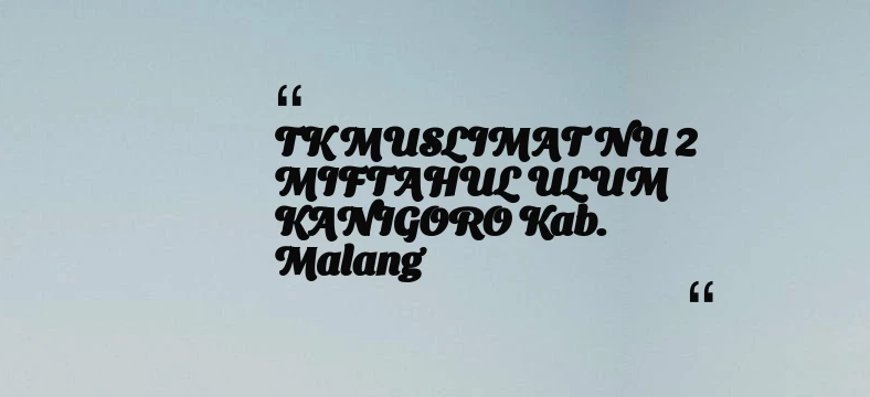 thumbnail for KB TAAM AL MUKARROMAH Kab. Bogor