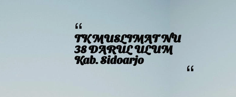 thumbnail for KB TAAM AL MUKARROMAH Kab. Bogor