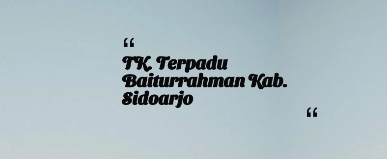 thumbnail for KB TAAM AL MUKARROMAH Kab. Bogor