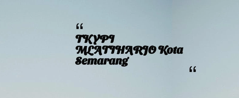 thumbnail for TK YPI MLATIHARJO Kota Semarang