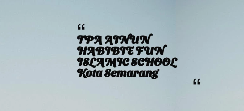 thumbnail for KB TAAM AL MUKARROMAH Kab. Bogor