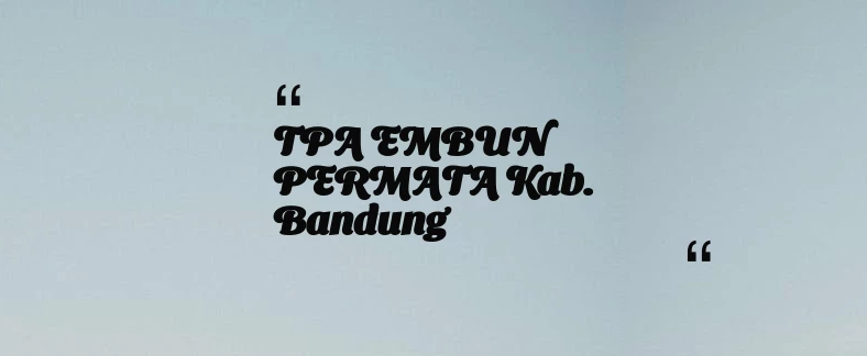 thumbnail for KB TAAM AL MUKARROMAH Kab. Bogor