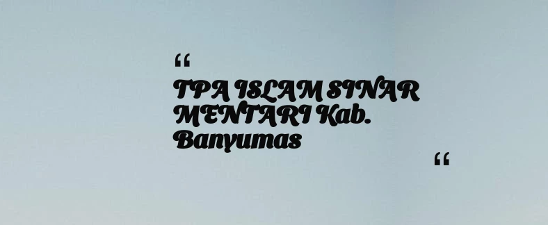 thumbnail for KB TAAM AL MUKARROMAH Kab. Bogor