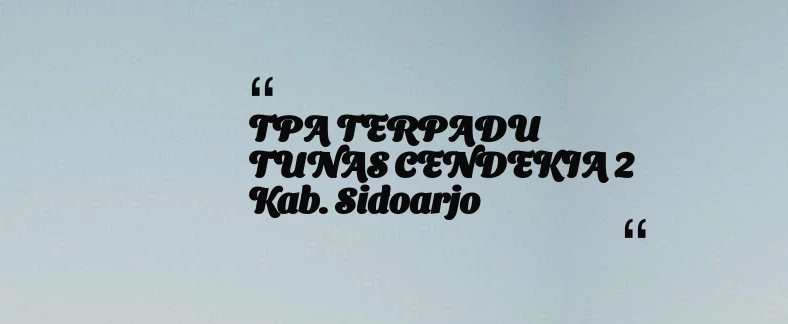 thumbnail for KB TAAM AL MUKARROMAH Kab. Bogor